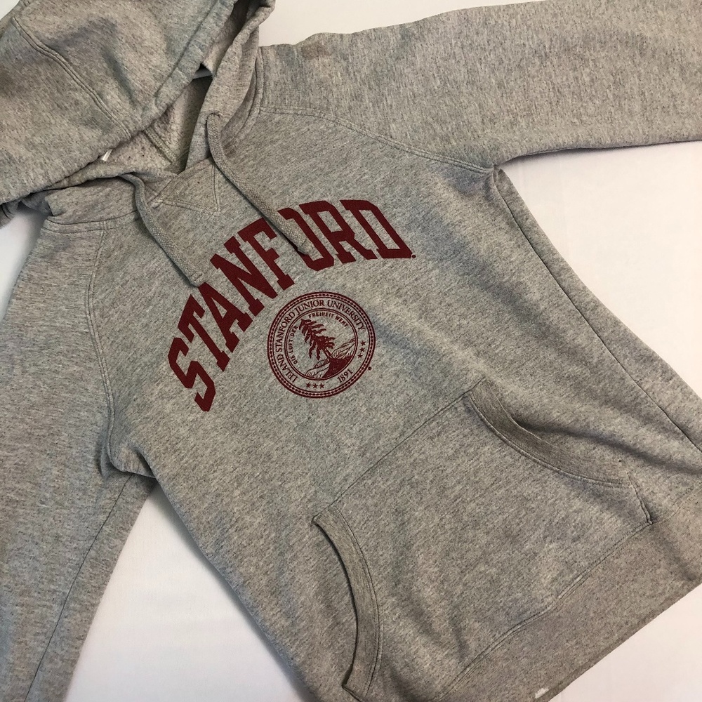 gray stanford hoodie